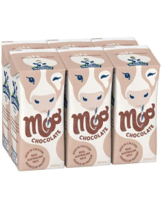 Devondale Moo Chocolate Milk 6 Pack 200ml 1200ml x 1